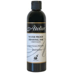 Atelier Black Waterproof Drawing Ink 250ml
