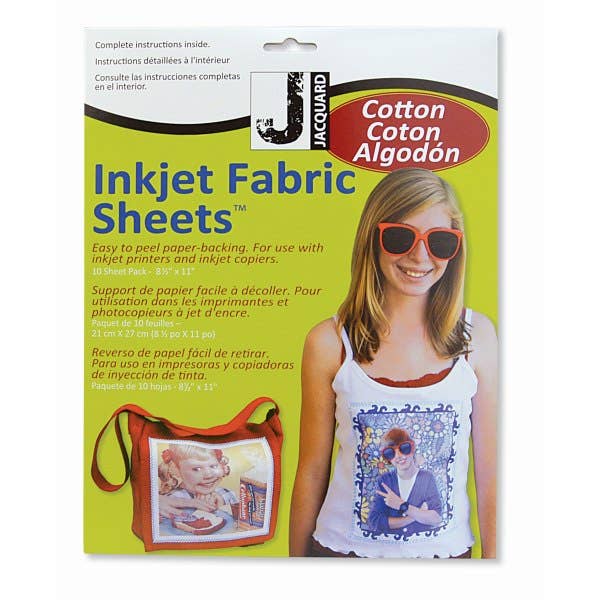 Jacquard Inkjet Cotton A4 Sheet