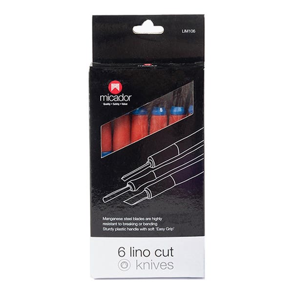 Micador Lino Carving Tool Set 6