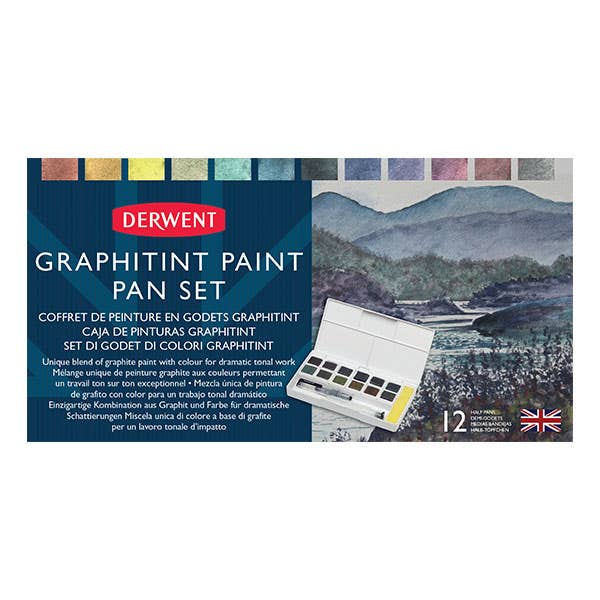 Derwent Graphitint Paint Pan Set
