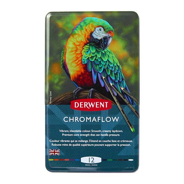 Derwent Chromaflow Pencil Tins