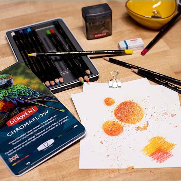 Derwent Chromaflow Pencil Tins