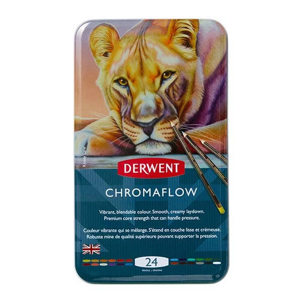 Derwent Chromaflow Pencil Tins