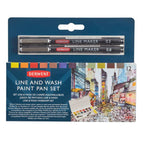 Derwent Line and Wash Paint Pan Set