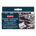 Derwent Tinted Charcoal Paint Pan Set