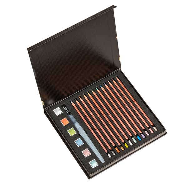 Derwent Metallic Mixed Media Set
