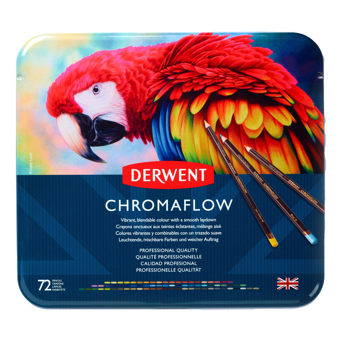 Derwent Chromaflow Pencil Tins