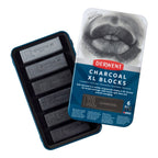 Derwent XL Charcoal Block Tin Set 6