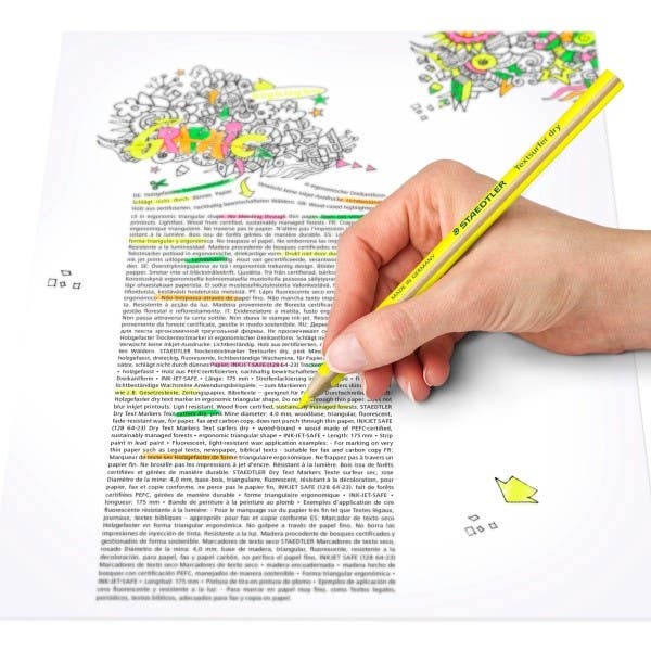 STAEDTLER Textsurfer Dry Highlighter Pencils