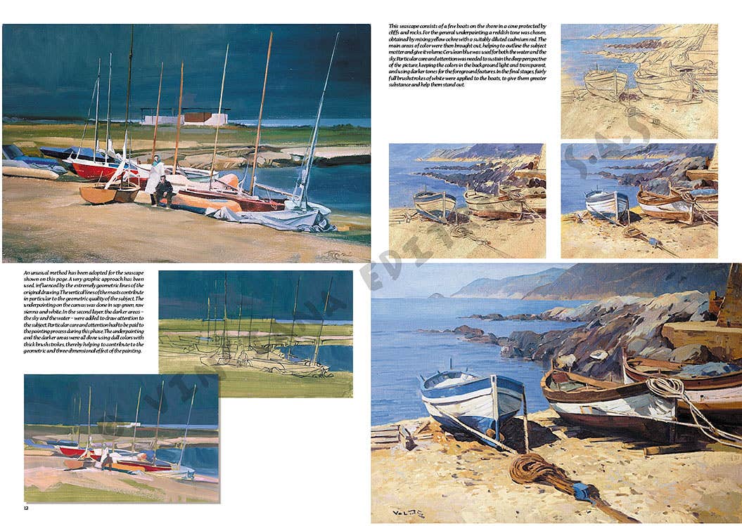Leonardo Collection: 27 Seascapes Book