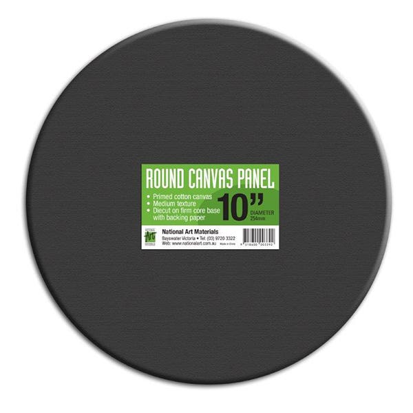 National Art Materials Round Canvas Panels