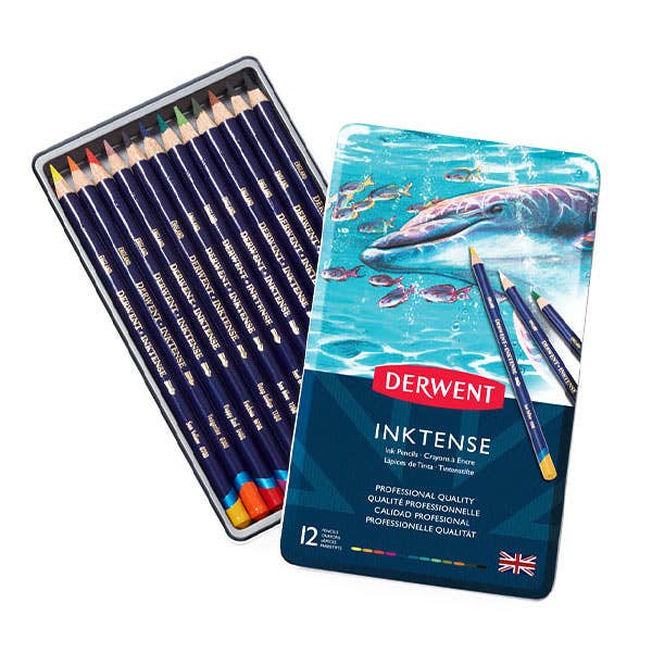 Derwent Inktense Pencil Tin Sets