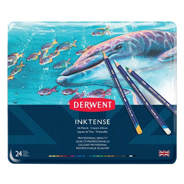 Derwent Inktense Pencil Tin Sets
