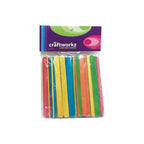 Assorted Coloured Craft Sticks