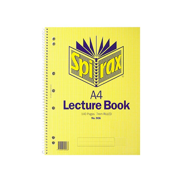 Spirax Lecture Book