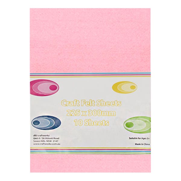 D&L Craftworkz Acrylic Felt Packs