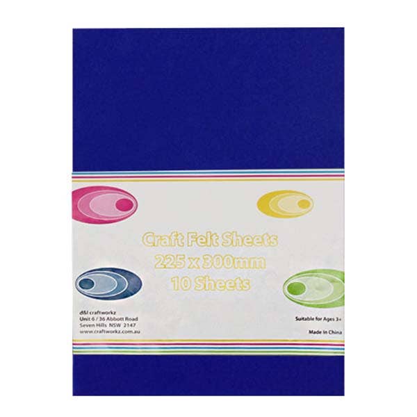 D&L Craftworkz Acrylic Felt Packs