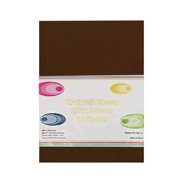D&L Craftworkz Acrylic Felt Packs