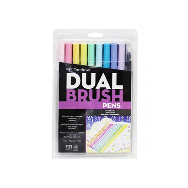 Tombow Dual Brush Pen Sets of 10
