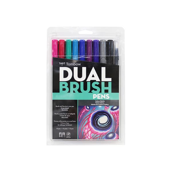 Tombow Dual Brush Pen Sets of 10