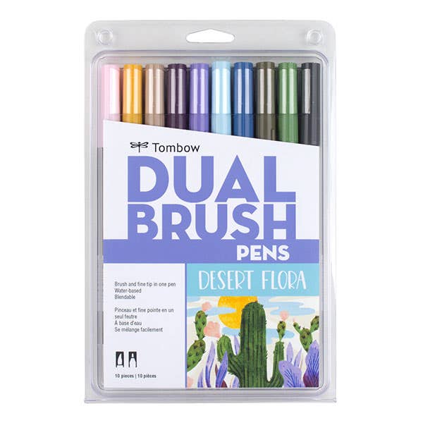 Tombow Dual Brush Pen Sets of 10