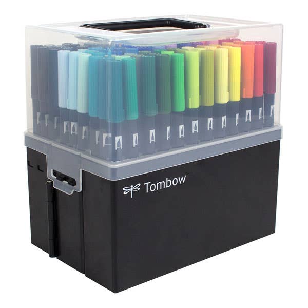 Tombow Dual Brush Pen 108 Colour Set