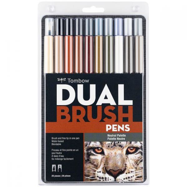 Tombow Dual Brush Pen Sets of 20