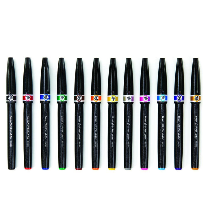 Pentel Artist Brush Sign Pens