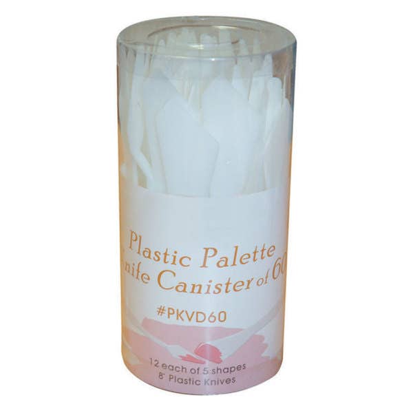 Plastic Palette Knife Tub