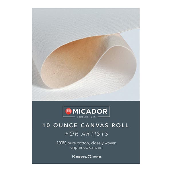 Micador For Artists Canvas on the Roll Unprimed