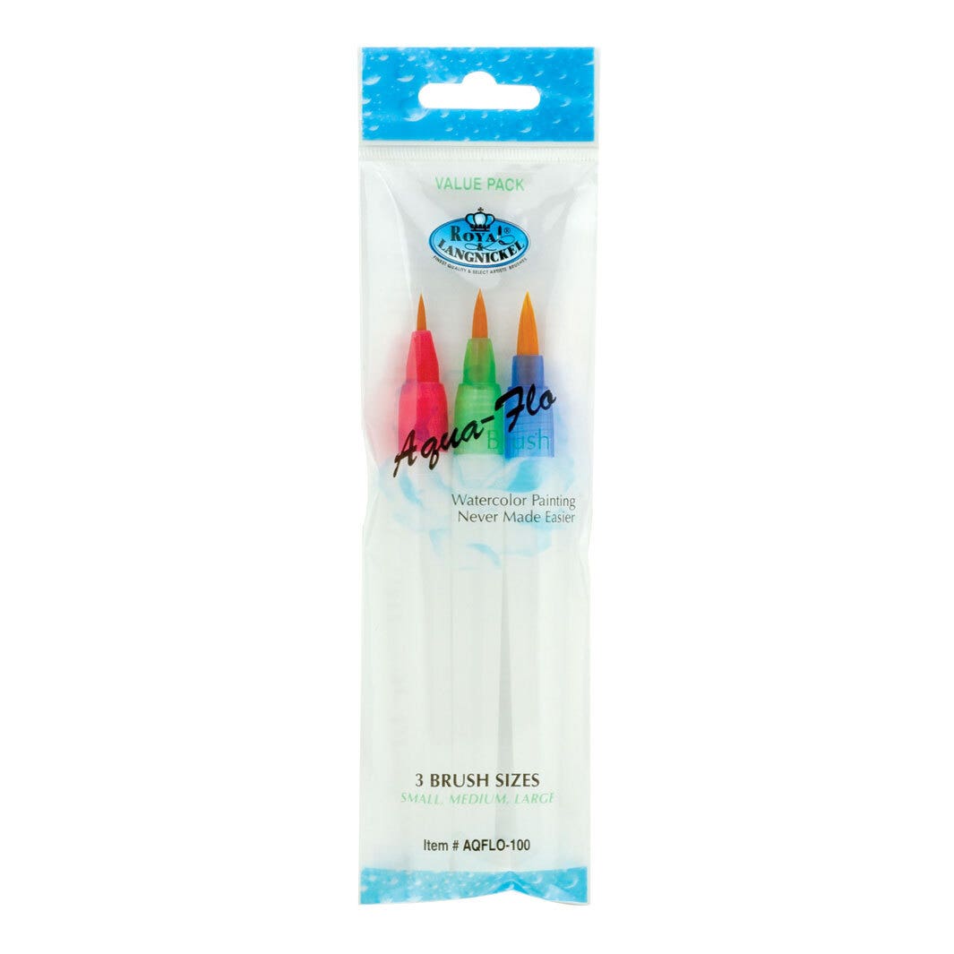 Royal Langnickel Aqua Flow Brush Set 3