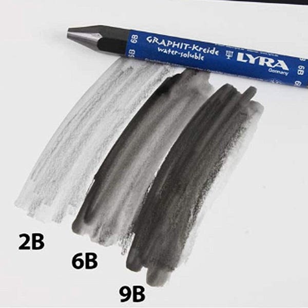 Lyra Water-Soluble Graphite Sticks