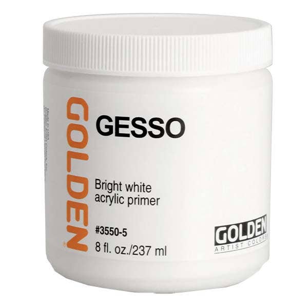 GOLDEN Acrylic Gesso Bright White