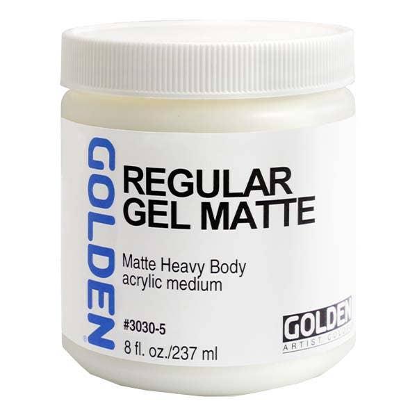 GOLDEN Acrylic Regular Gel Matte