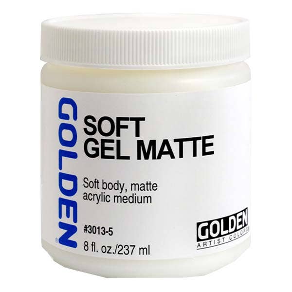 GOLDEN Acrylic Soft Gel Matte 237ml