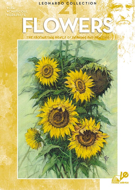 Leonardo Collection: 21 Flowers Books