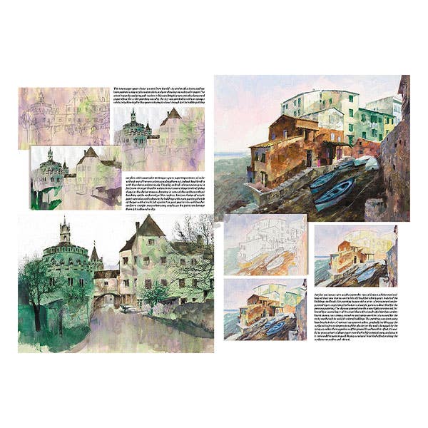 Leonardo Collection: 43 Architectural Scenes Book