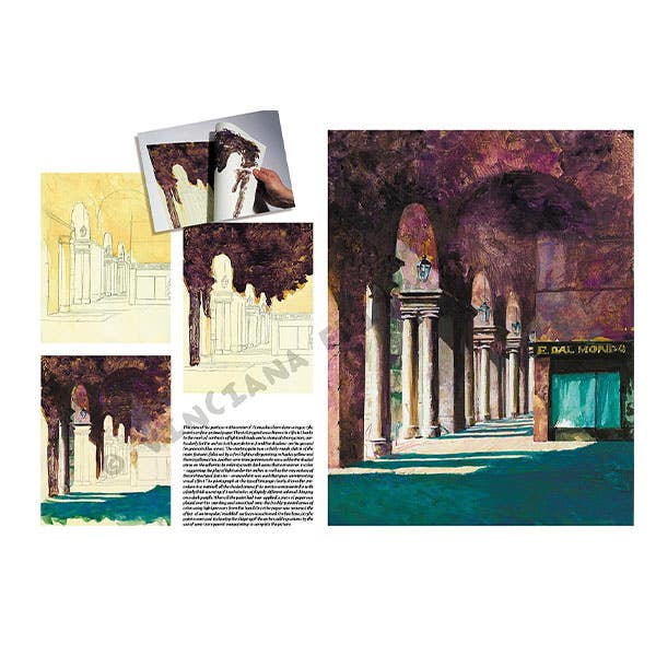 Leonardo Collection: 43 Architectural Scenes Book