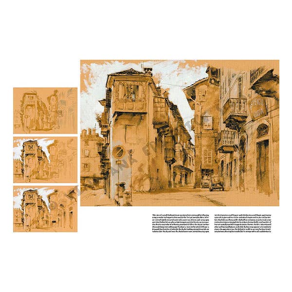 Leonardo Collection: 43 Architectural Scenes Book