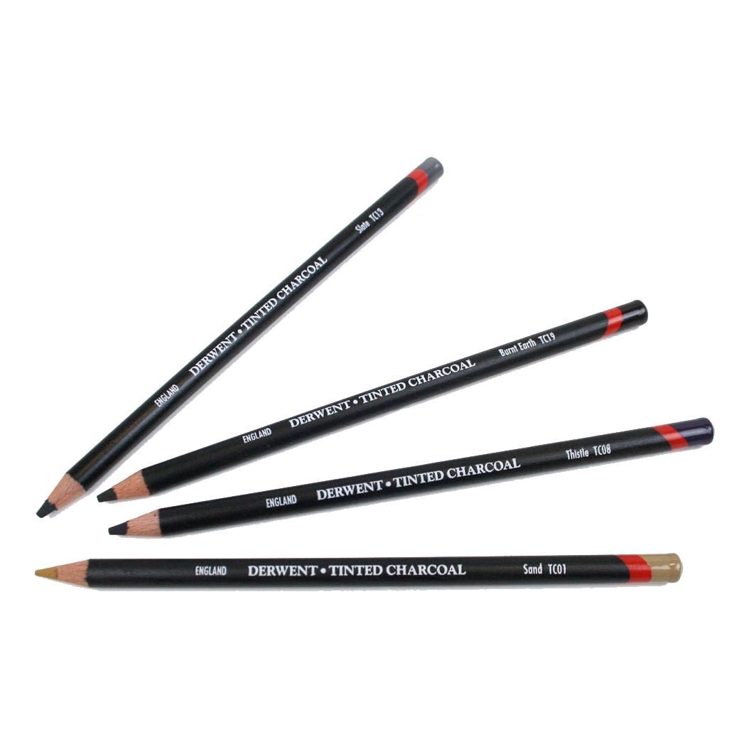 Derwent Tinted Charcoal Pencil Sets