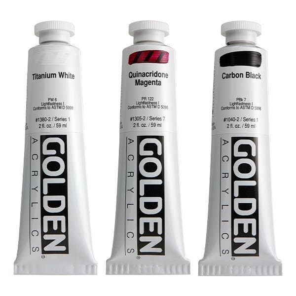 GOLDEN Heavy Body Artist Acrylic Paints 59ml
