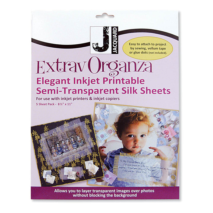 Jacquard Inkjet Extravorganza A4 Sheet