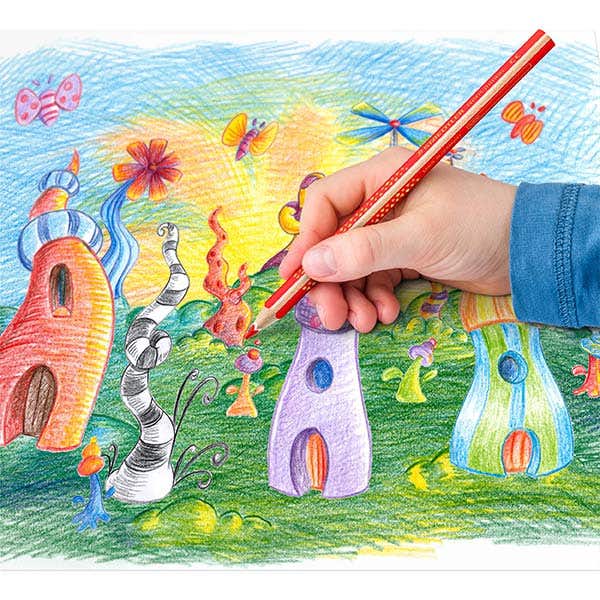 STAEDTLER Noris Jumbo Triangular Coloured Pencil Set