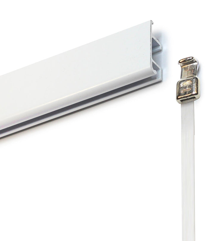 Slimline Art Hanging System Clear Tape Hanger