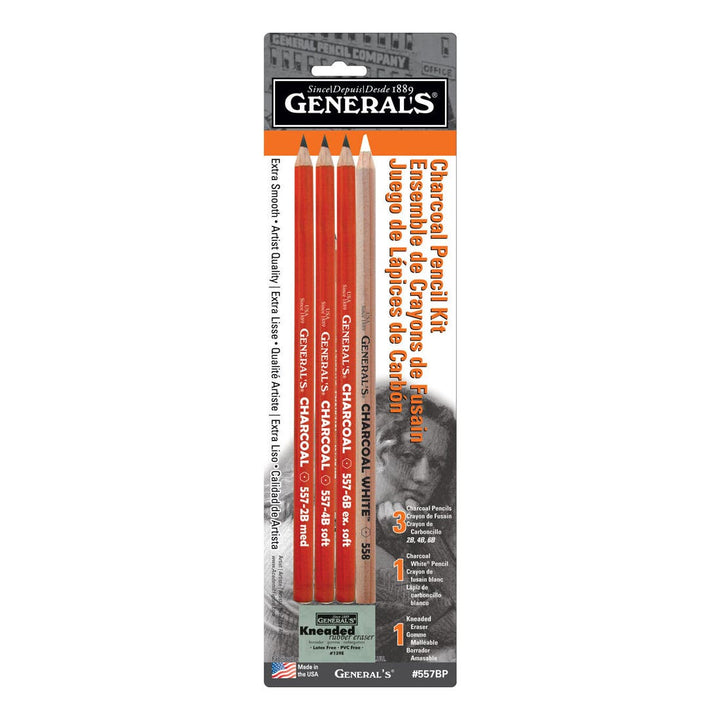 General's Charcoal Pencil Kits