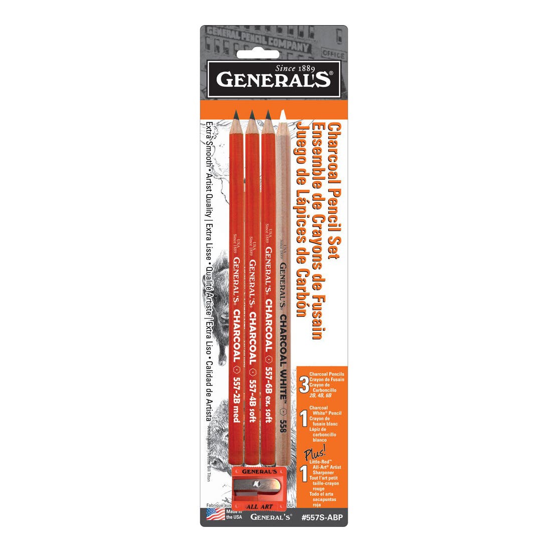 General's Charcoal Pencil Kits