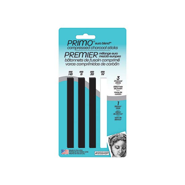 General's Primo Compressed Charcoal Set
