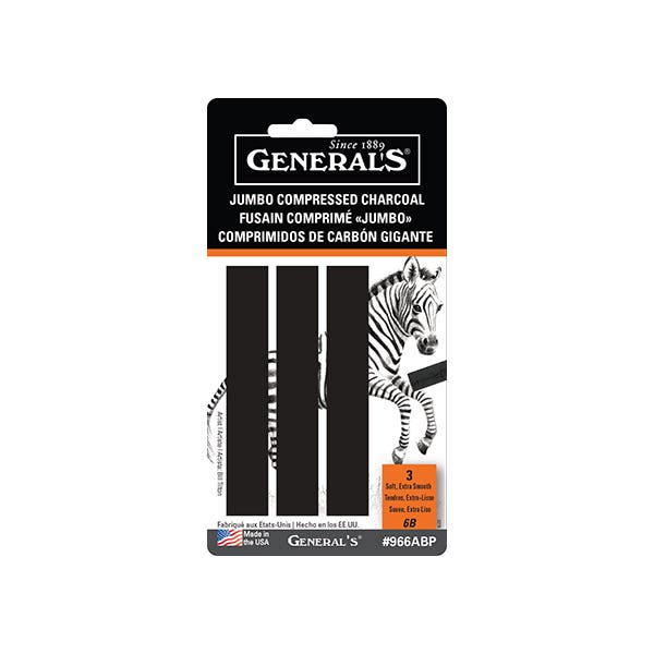 General's Jumbo Compressed Charcoal Pack