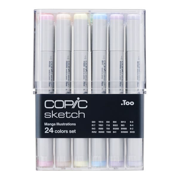 Copic Sketch Marker Manga Illustration Set