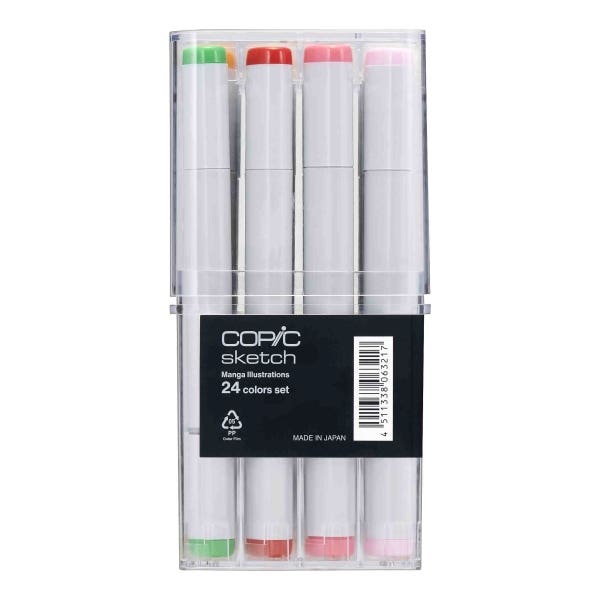 Copic Sketch Marker Manga Illustration Set